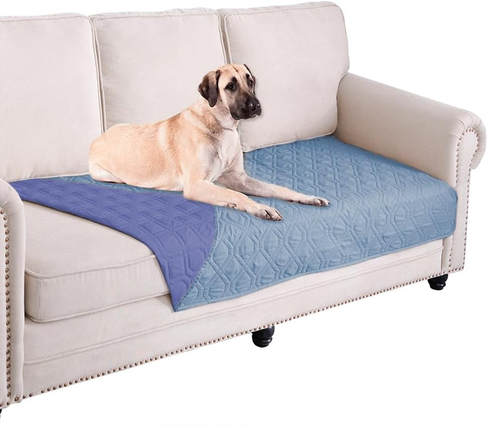 Waterproof Dog Bed Cover Pet Blanket for Furniture Bed Couch Sofa Reversible