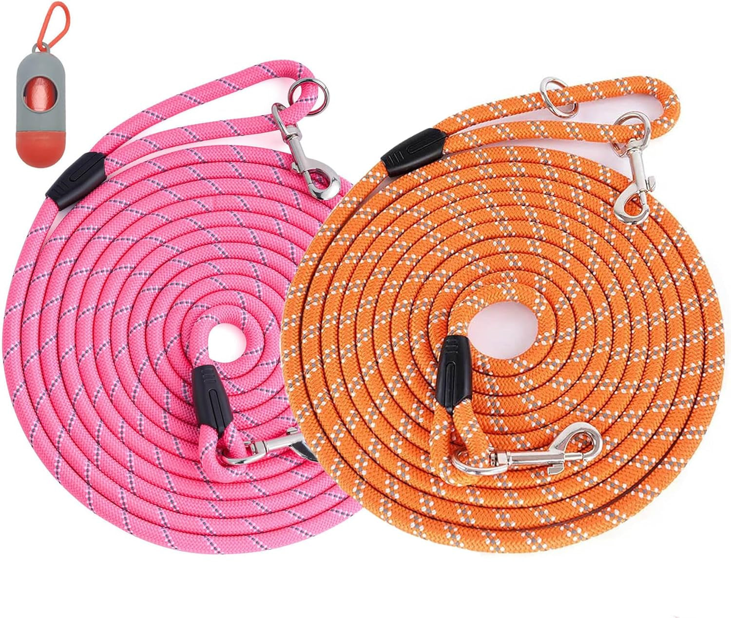 Long Dog Leash for Training 10FT/16FT/20FT/30FT/50FT/100FT, Reflective Tie Out, Heavy Duty Dog Lead for Large, Medium & Small Dogs - outside Walking, Playing, Camping, Yard
