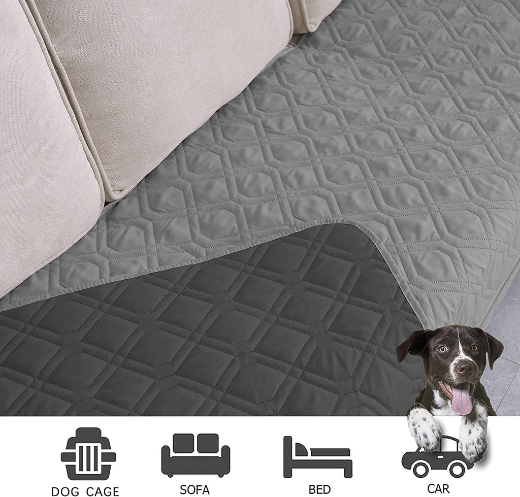 Waterproof Dog Bed Cover Pet Blanket for Furniture Bed Couch Sofa Reversible