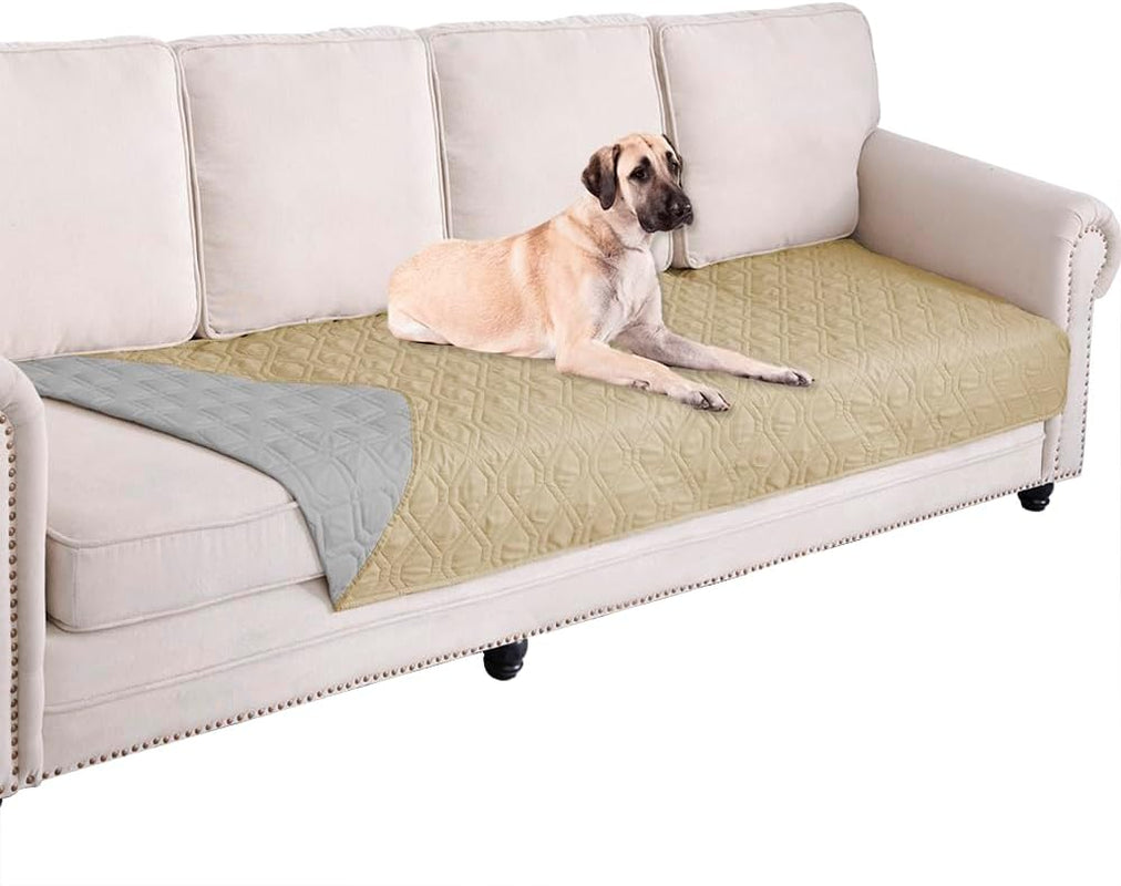 Waterproof Dog Bed Cover Pet Blanket for Furniture Bed Couch Sofa Reversible