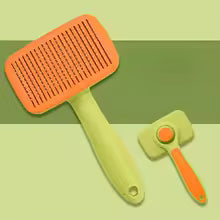 Self-Cleaning Pet Grooming Brush – Deshedding & Hair Remover for Dogs and Cats