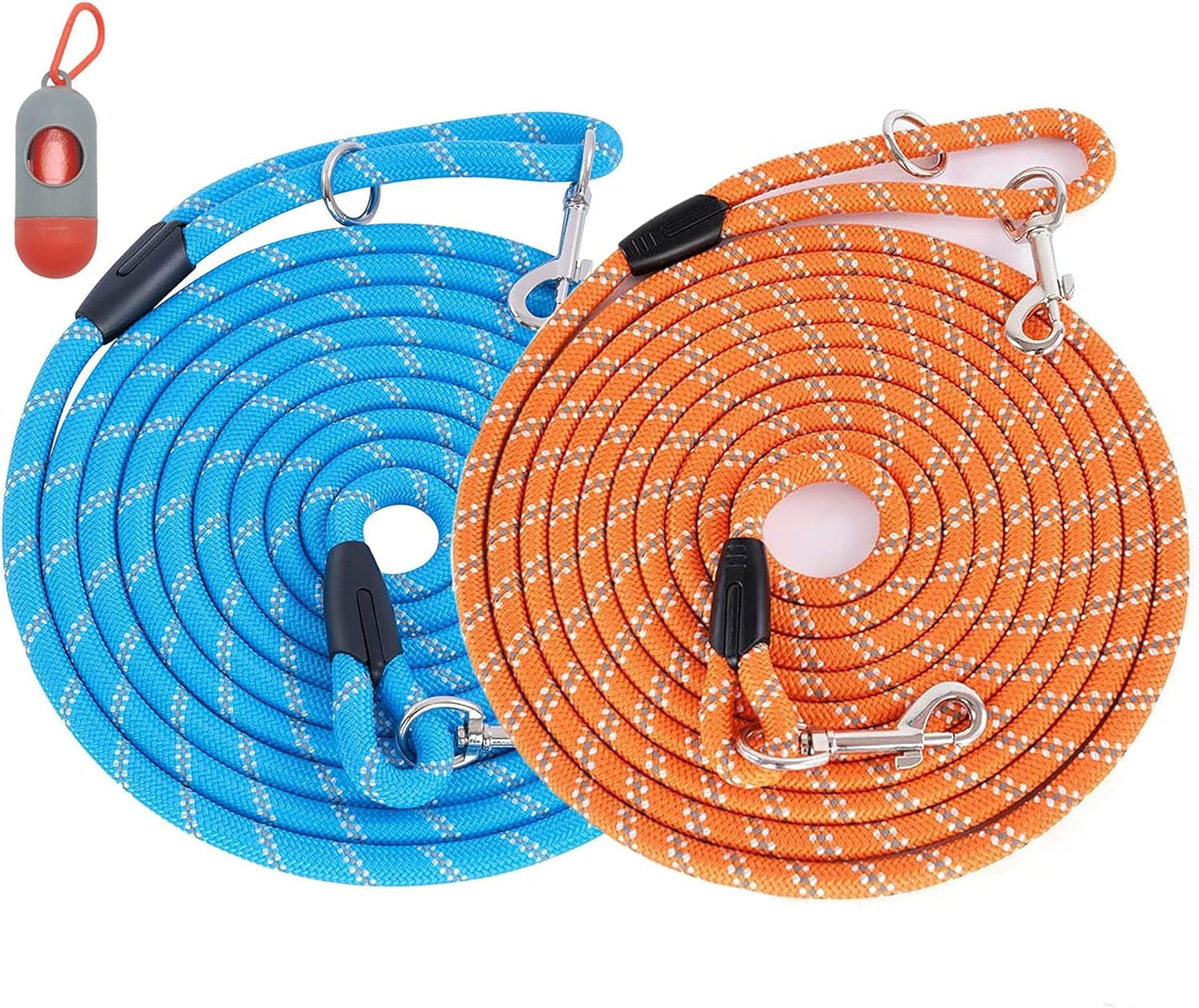 Long Dog Leash for Training 10FT/16FT/20FT/30FT/50FT/100FT, Reflective Tie Out, Heavy Duty Dog Lead for Large, Medium & Small Dogs - outside Walking, Playing, Camping, Yard