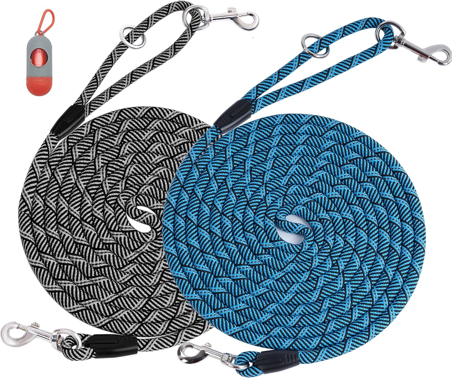 Long Dog Leash for Training 10FT/16FT/20FT/30FT/50FT/100FT, Reflective Tie Out, Heavy Duty Dog Lead for Large, Medium & Small Dogs - outside Walking, Playing, Camping, Yard