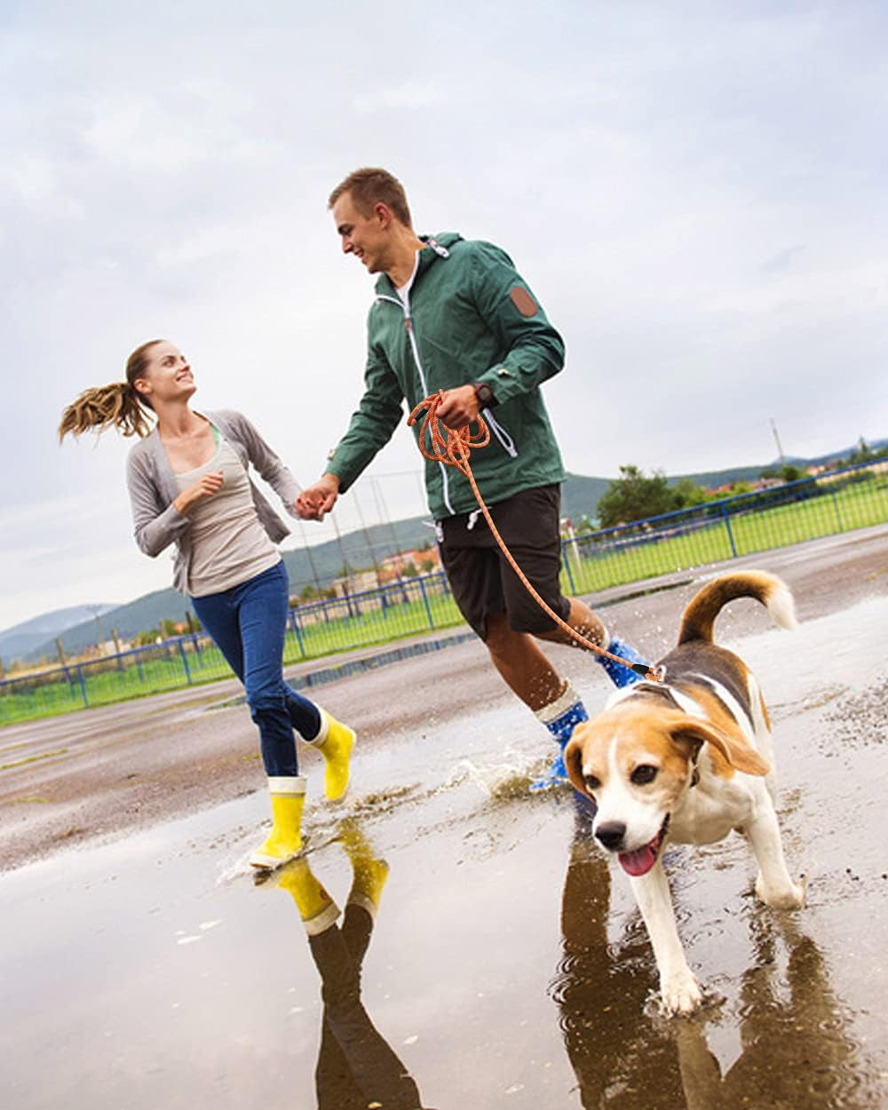 Long Dog Leash for Training 10FT/16FT/20FT/30FT/50FT/100FT, Reflective Tie Out, Heavy Duty Dog Lead for Large, Medium & Small Dogs - outside Walking, Playing, Camping, Yard