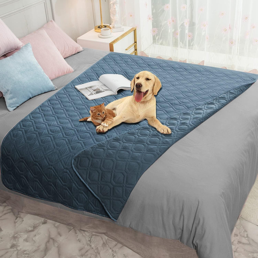 Waterproof Dog Bed Cover Pet Blanket for Furniture Bed Couch Sofa Reversible