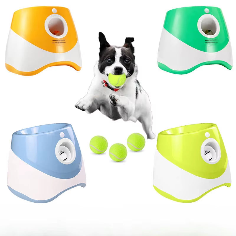 Automatic Dog Ball Launcher – Interactive Fetch Toy with USB Charging