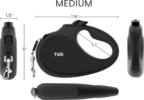 360° Tangle-Free Retractable Dog Leash – Smooth Control for Safer Walks