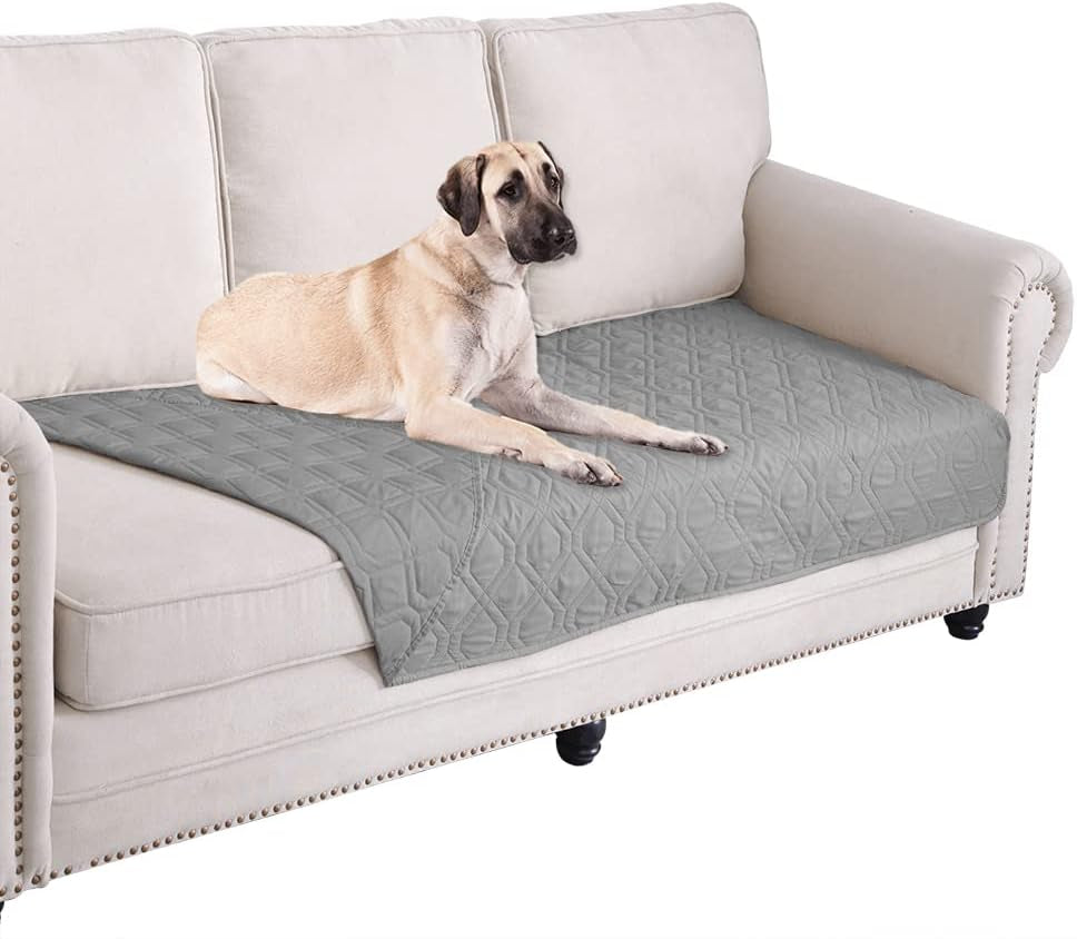 Waterproof Dog Bed Cover Pet Blanket for Furniture Bed Couch Sofa Reversible