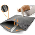 Double-Layer Cat Litter Trapping Mat – Waterproof, Easy-Clean Litter Catcher