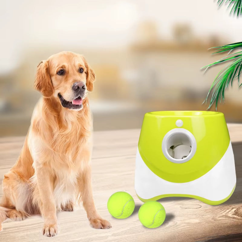 Automatic Dog Ball Launcher – Interactive Fetch Toy with USB Charging